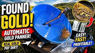 DNJ Prospecting GOLD Pay Dirt I Tried an Automatic Gold Panning machine … and Found GOLD! 