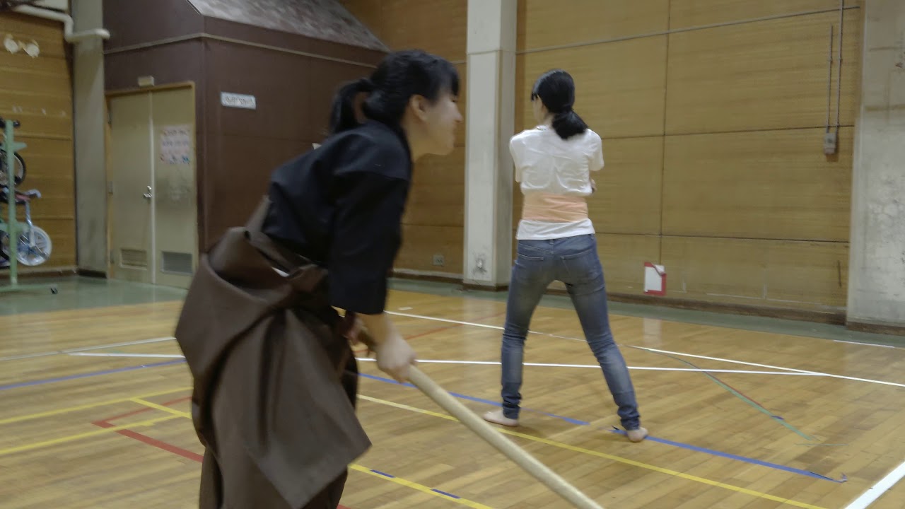 10月23日殺陣(芯・里乃佳)