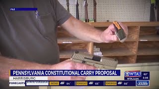 State Rep. to introduce bill allowing PA residents to carry without a permit