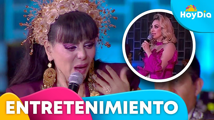 Maribel Guardia recibe regalo de Aracely Arámbula en celebración a la Virgen | Hoy Día | Telemundo