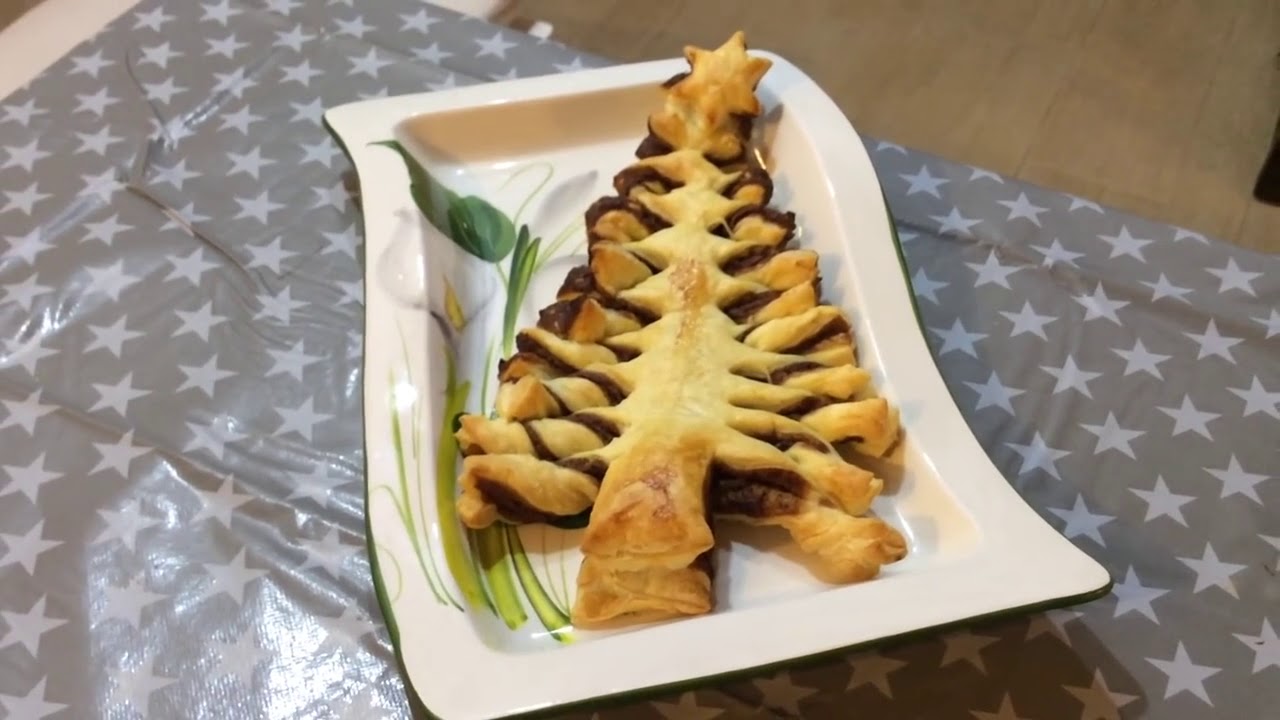 Ricetta Albero di sfoglia nutella by YouDolci