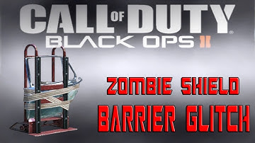 Black ops 2 Zombie Glitch: Zombie Shield Barrier Glitch on TRANZIT!