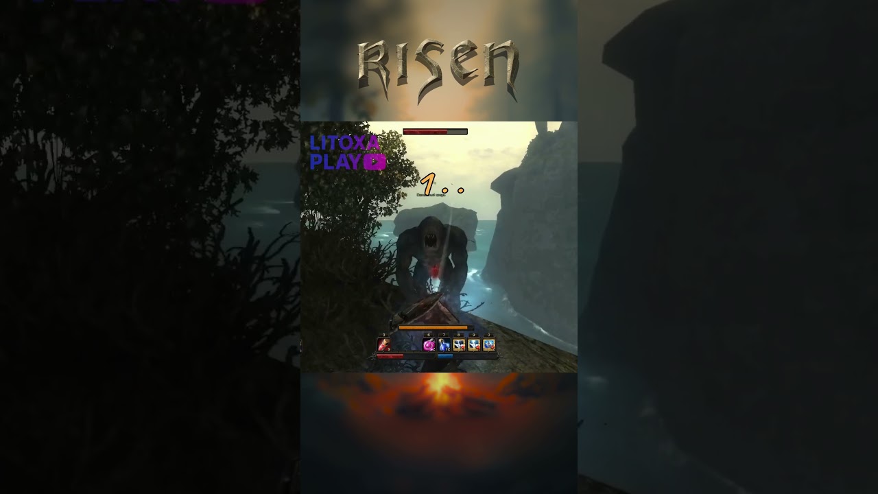 Risen ► Лучший исход боя против пепельного зверя! 