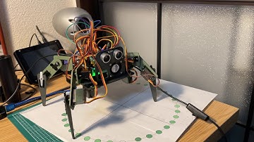 ラズベリーパイ を使った四足歩行ロボット