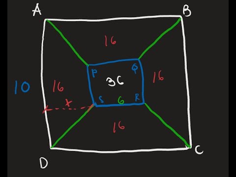 [MSTE] Problem 2 - Finding the height of a trapezium (Square and ...