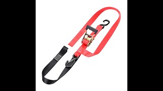 The Ultimate 1.5" Motorcycle Strap | Soft Loop & Locking Hook | 3306 lbs