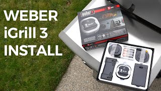 Weber iGrill 3 Install on Genesis II E-335
