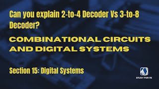 Information Combinational circuits and digital systems lecture | fe electrical and computer exam preparation Guide