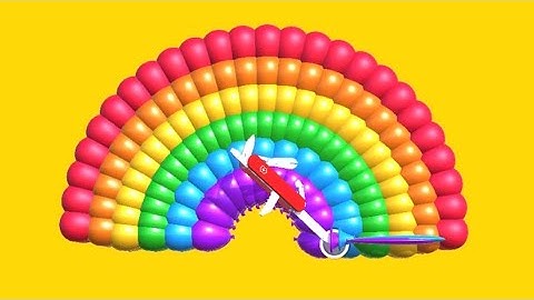 RubberBand Cutting ASMR - All Levels Gameplay Android, iOS