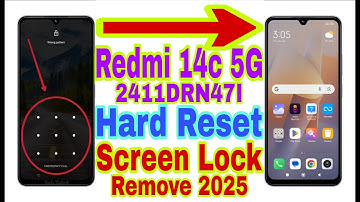 Redmi 14c 5G Hard Reset/Screen Lock Remove 2025 || Unlock Pattern/Pin/Password 100% Working