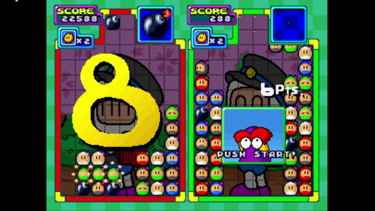 Panic bomber - 8 combo