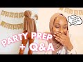 Ramadan Iftar Party Prep + Honest Q&A | The Ramadan Daily | Aysha Harun