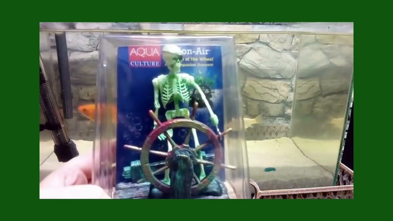 Fish Tank Air Pump Decorative Accessory Setup 