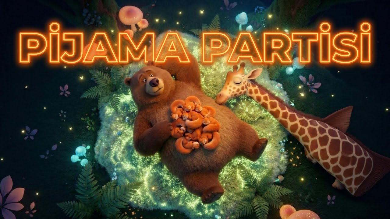 Ormandaki Gizli Pijama Partisi 🐻 Mutlu Uyku Masalı (Müzikal)