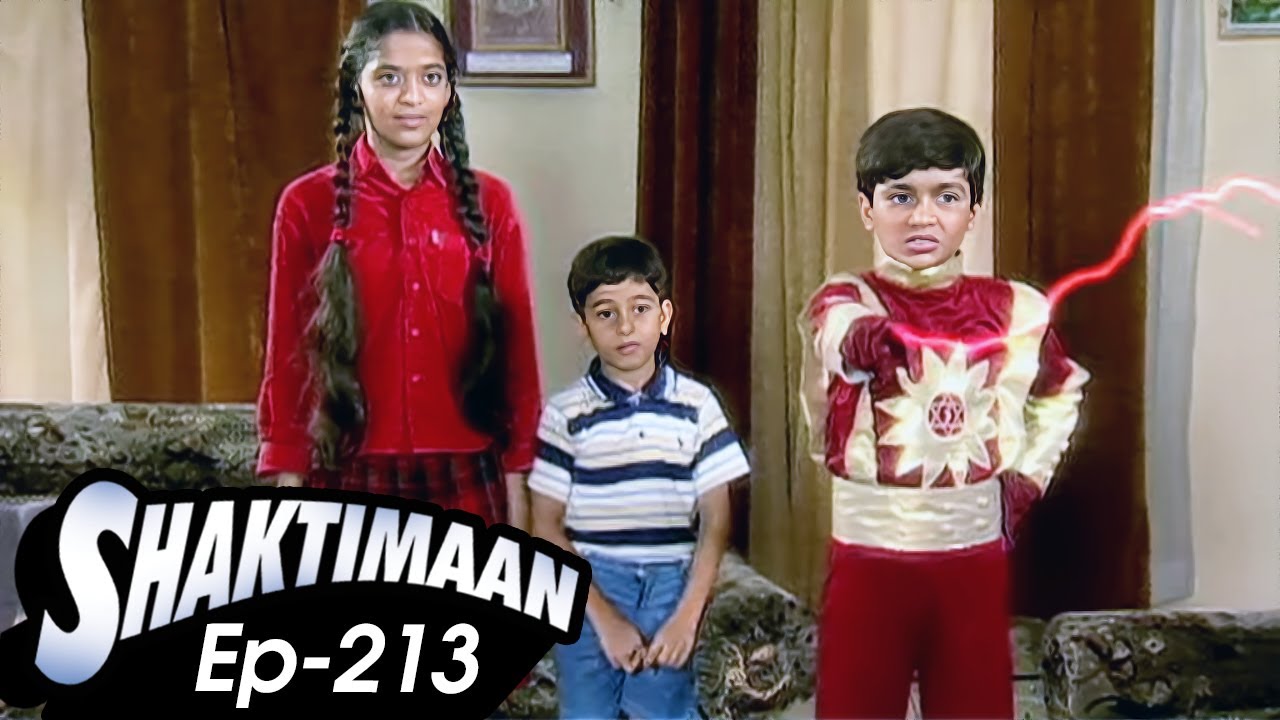 `Superhero Episode 213 | शक्तिमान की मदद से बच्चे ने लिया शक्तिमान का रूप | Action 90's TV Serial