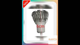 3W LED MR16 GU5.3 220V Daylight 6500K with Aluminum Heat Sink