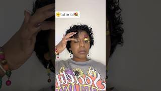 🌼💐flower face tutorial #makeup #tiktok #shorts #creativemakeup #flowermakeup #makeuptutorial