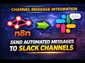 n8n Slack Channel Message Integration | Send Automated Messages to Slack