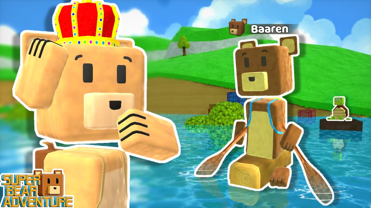 ¡¡SUPER BEAR ADVENTURE PERO TODO ESTA INUNDADO!! //Super Bear Adventure