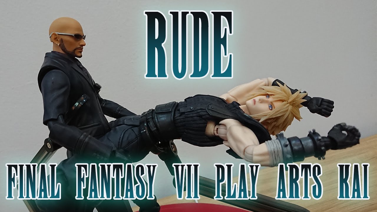 Play Arts Kai RUDE - Turk team by Square Enix (Final Fantasy VII 