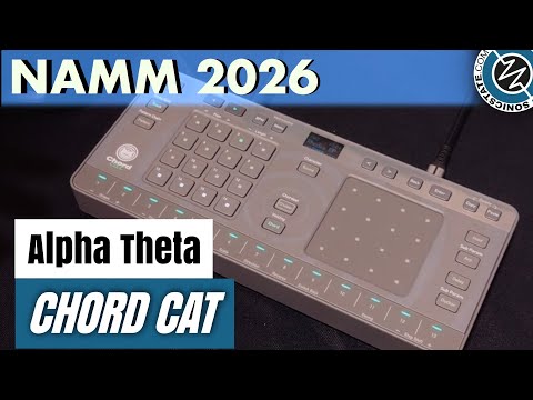 AlphaTheta Chordcat Composing Tool - NAMM 26 - YouTube