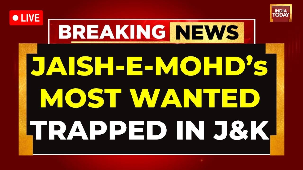 Kishtwar Encounter LIVE Updates: Jaish Mastermind Trapped, Fire Exchange | India Today LIVE