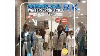 Primark New Arrivals 2026: Stylish Winter & Spring Outfits | Affordable Fashion Haul!