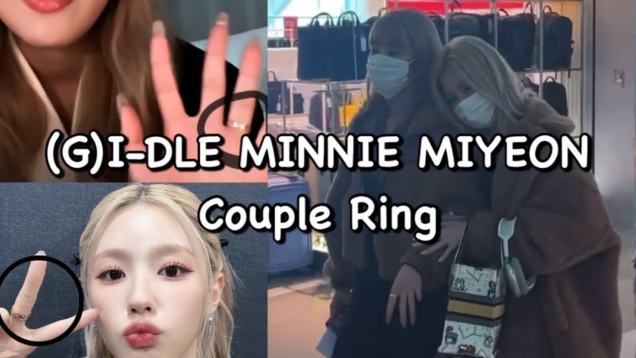 (G)I-DLE MIYEON MINNIE Couple Ring ｜薇娟米妮 情侶戒指