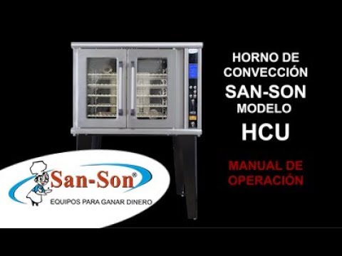 HCC Horno de Convección | Manual de Instalación | San-Son - YouTube