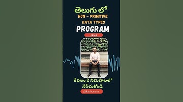 Non Primitive Data Types Program in Java|| #kishorevs #coding #youtubeshorts #youtube #shortvideo