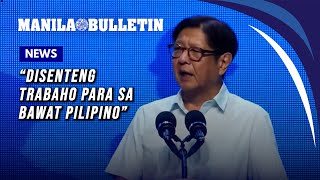 Marcos vows 'disenteng trabaho' amid rising costs on Labor Day