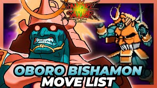 Oboro Bishamon Move List - Vampire Savior Lord Of Vampire Vsav Darkstalkers 3