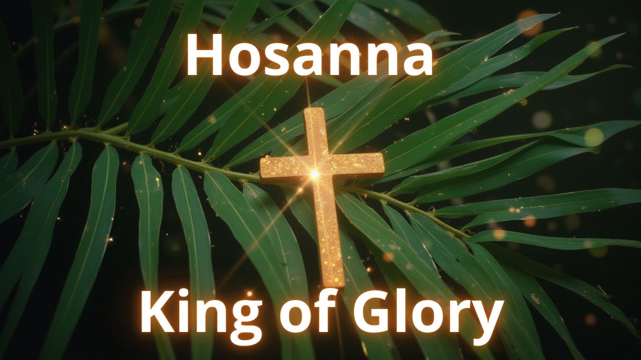 Hosanna, King of Glory 🌿 | Palm Sunday Song 🎶 With Subtitles # ...