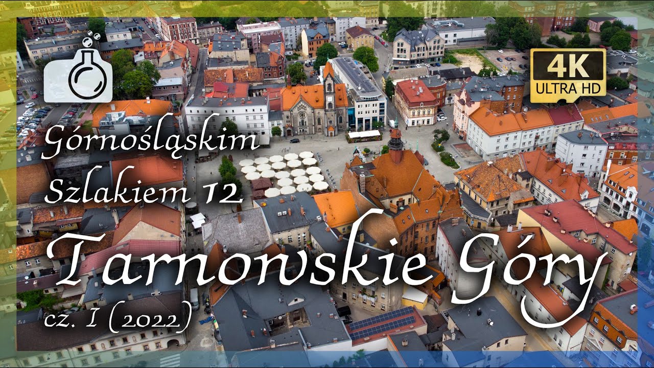 TARNOWSKIE GÓRY z drona w 4K [ Górnośląskim Szlakiem 12 🟡🔵], 2022