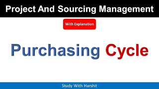 Purchasing Cycle | What Is Purchasing Cycle In Project And Sourcing Management
