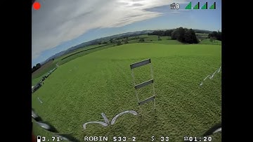 1st Parhelion FPV race - my best run HDzero Switchback 533