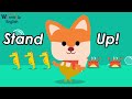 Can you stand up   action song  wormhole learning  songs for kids