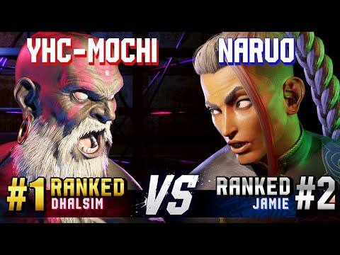 SF6 ▰ YHC-MOCHI (#1 Ranked Dhalsim) vs NARUO (#2 Ranked Jamie) ▰ High Level Gameplay