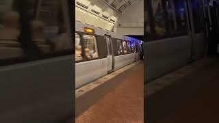 Wmata Metrorail 6000 Series Arriving At Union Station
