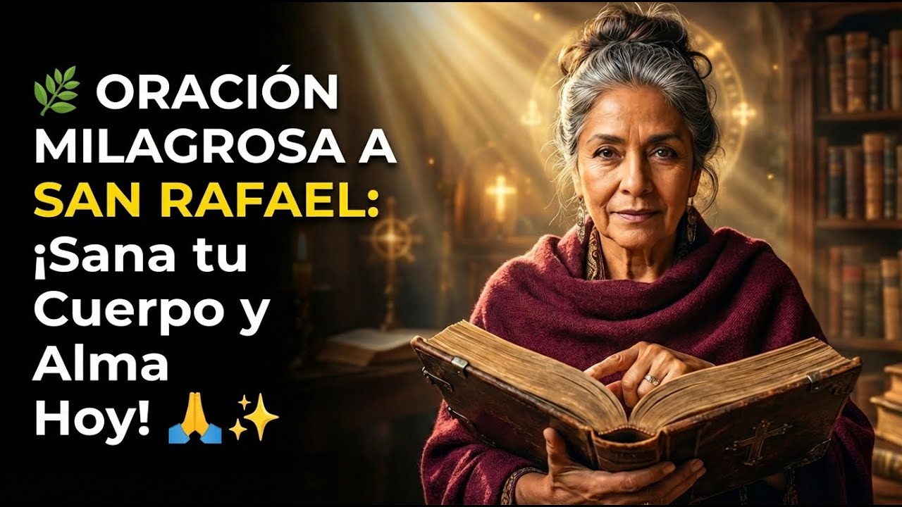 🌿 ORACIÓN MILAGROSA A SAN RAFAEL: ¡Sana tu Cuerpo y Alma Hoy! 🙏✨