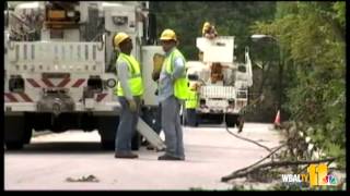Residents stock up, BGE prepares for impending storm