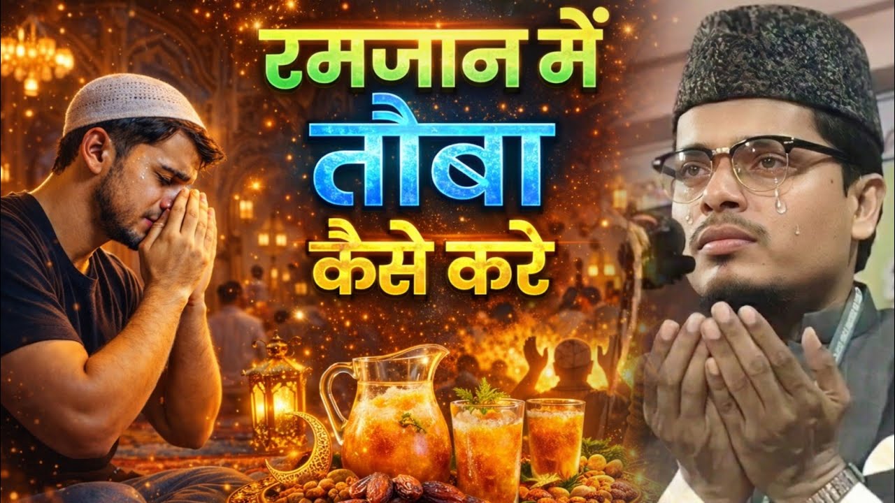 रमजान में तौबा कैसे करें  Maulana Abdul Gaffar salafi // Abdul Gaffar salfi How to Repent in Ramadan