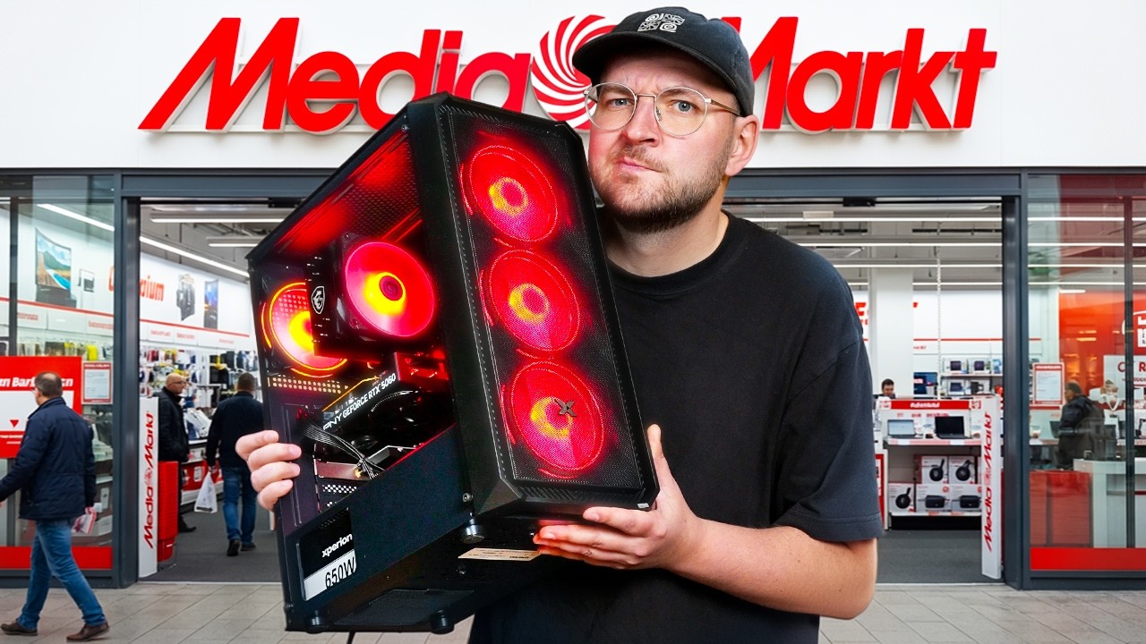 Wir haben Undercover einen Gaming PC bei MediaMarkt gekauft...