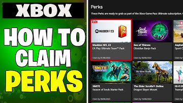 How to Claim Perks on Xbox Game Pass