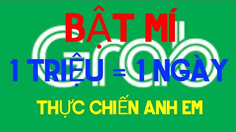 BẬT MÍ 1 TRIỆU = 1 NGÀY 