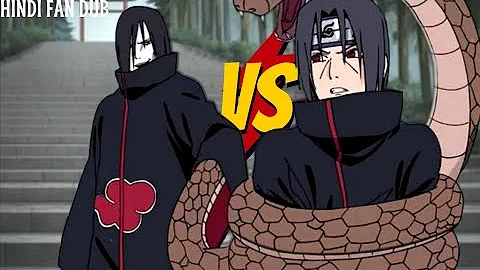 "Unleashing the Power Within: Itachi vs. Orochimaru 🔥⚔️ #EpicBattle #naruto"