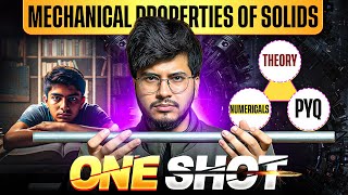 Mechanical Properties of Solids One Shot | Class 11 Physics detailed one shot Chapter 8 | Munil Sir