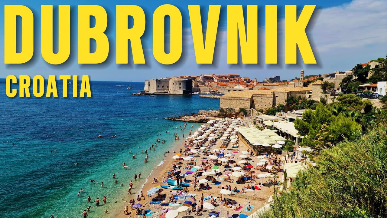 Flying Over All of Dubrovnik 🇭🇷 | Beaches, Streets & a Dreamy Sunset 🌅