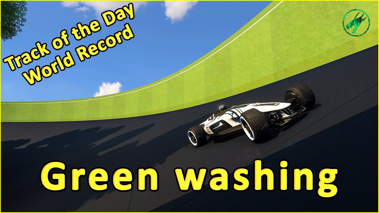 Green washing - World Record by GranaDy - TRACKMANIA Track of the Day