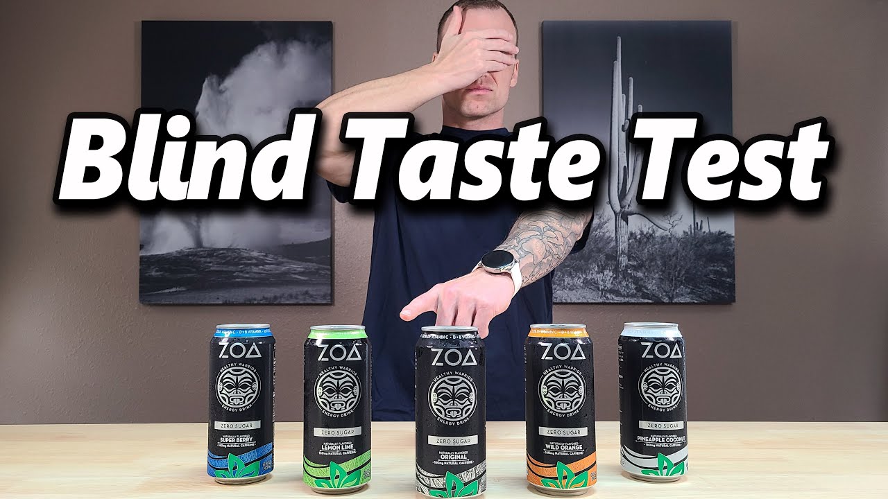 Zoa Energy Drinks Ranked!